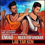 Lab Tar Kon feat  Reza Esfandiar